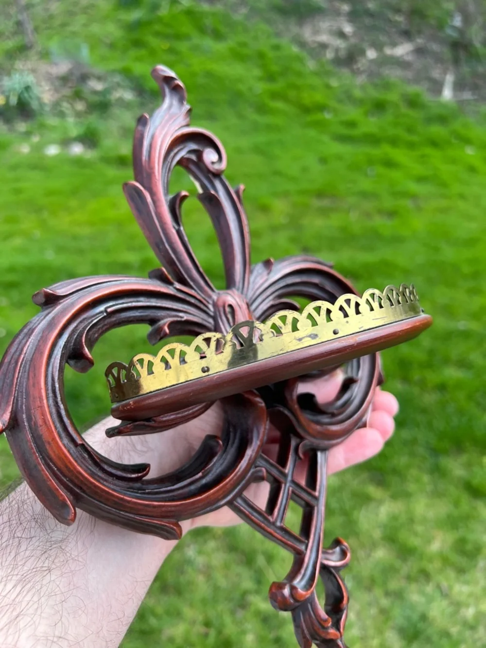 Vintage decorative fleur